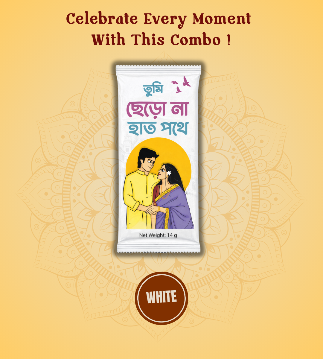 Bengali Love Theme Chocolate Combo Pack | Pack Of 5 | Perfect For Gifting