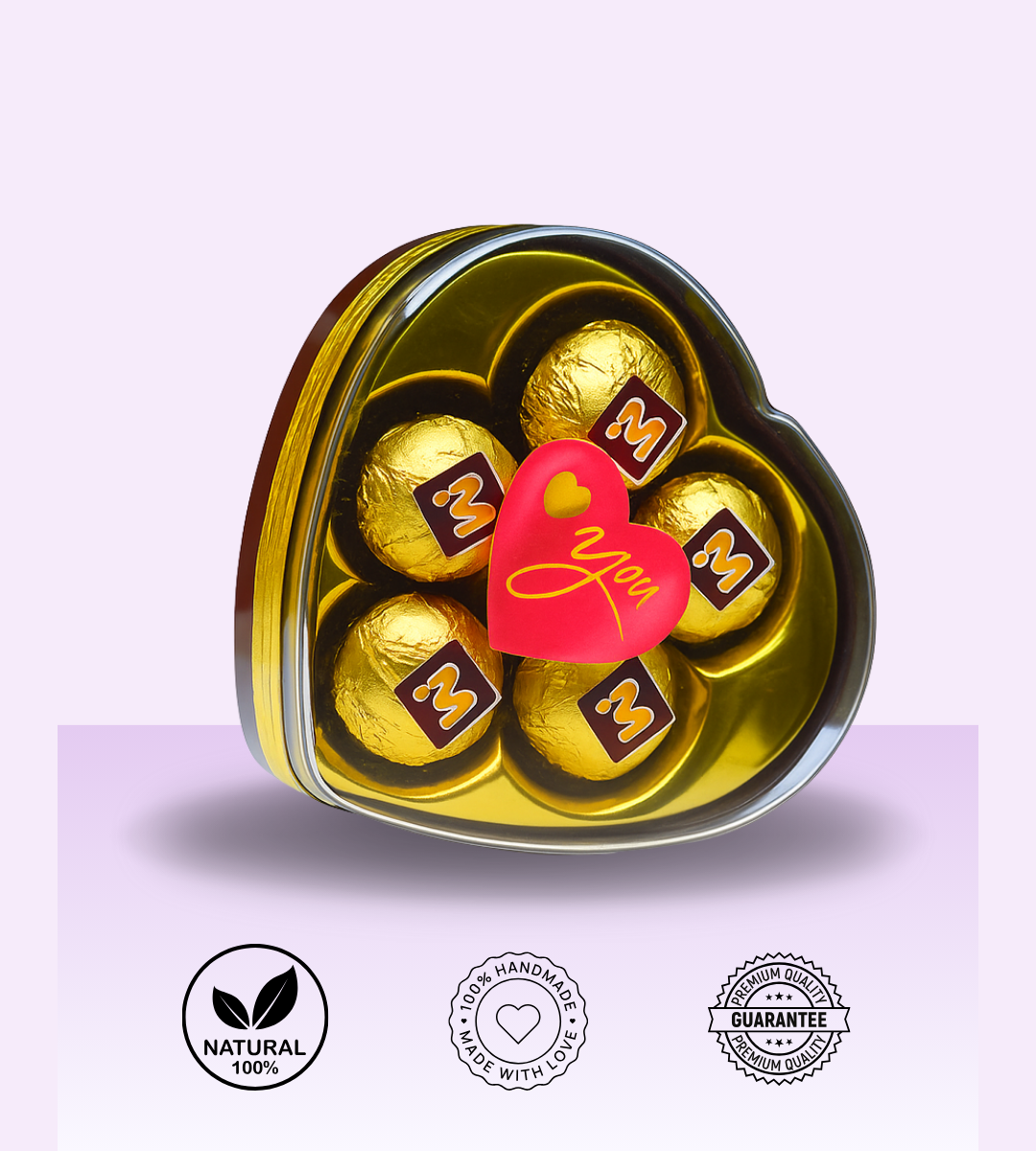 Love You Heart Chocolate Box | Gifting Box